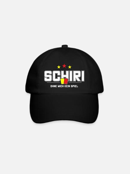 Schiri - Baseballkappe - Schwarz/Schwarz