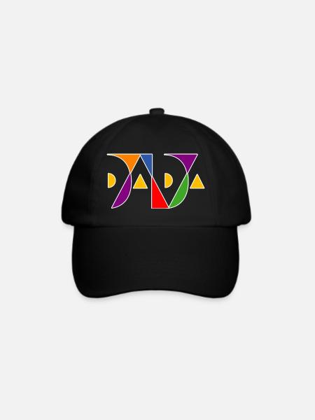DADA ist bunt! - Baseballkappe - Schwarz/Schwarz