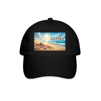 Ostsee - Baseballkappe - Schwarz/Schwarz - Vorne