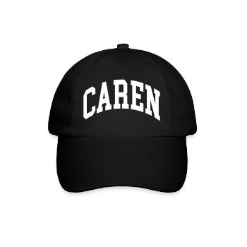 Caren - Baseballkappe - Schwarz/Schwarz - Vorne