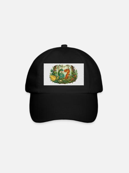 Six Seven - Baseballkappe - Schwarz/Schwarz