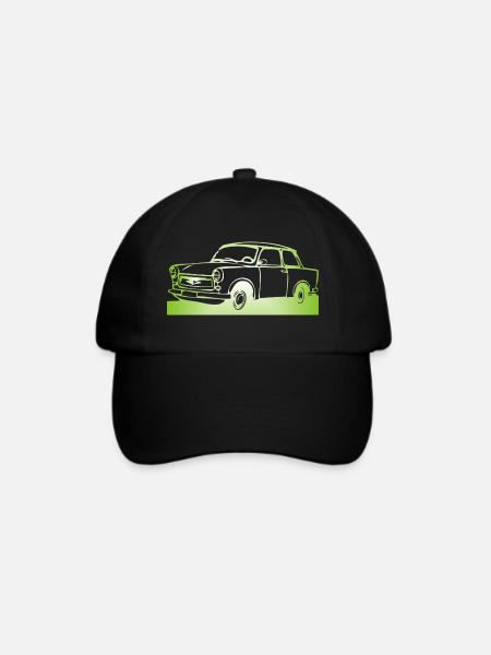 601 Limo Trabi - Baseballkappe - Schwarz/Schwarz