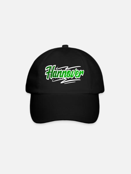 Hannover - Baseballkappe - Schwarz/Schwarz