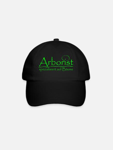 Arborist Spezialisiert - Baseballkappe - Schwarz/Schwarz