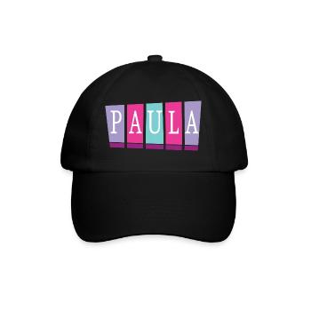 Paula - Baseballkappe - Schwarz/Schwarz - Vorne