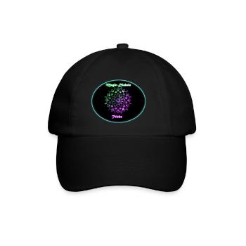 Mandala - Baseballkappe - Schwarz/Schwarz - Vorne