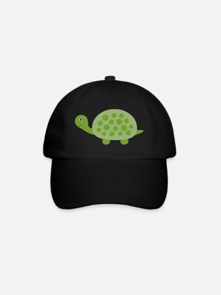 Schildkröten Schildkröten - Baseballkappe - Schwarz/Schwarz
