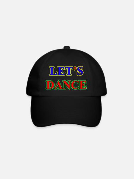 Letsdance E - Baseballkappe - Schwarz/Schwarz
