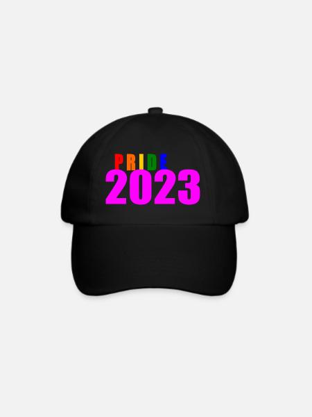 Pride 2023 - Baseballkappe - Schwarz/Schwarz