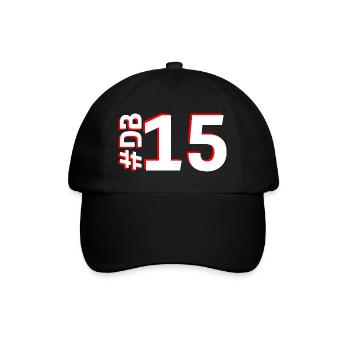 DB15-KARTON - Baseballkappe - Schwarz/Schwarz - Vorne