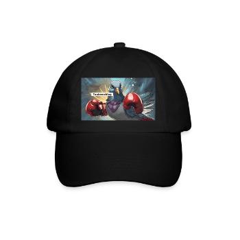 Wortspiel mehrdeutiger Ausdruck Taubenschlag Taubenschlag - Baseballkappe - Schwarz/Schwarz - Vorne