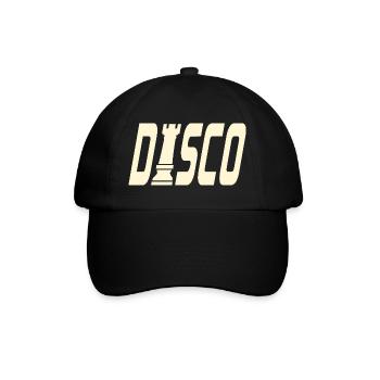 DISCO SCHACH TURM - Baseballkappe - Schwarz/Schwarz - Vorne
