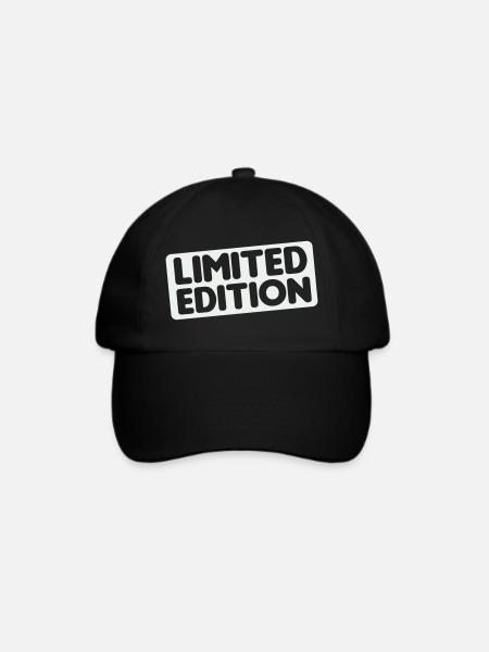 Limited Edition - Baseballkappe - Schwarz/Schwarz