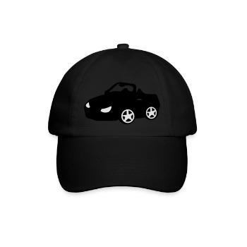 Spotwagen - Baseballkappe - Schwarz/Schwarz - Vorne