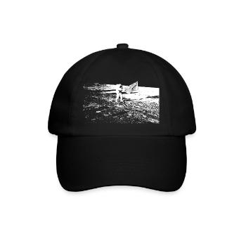 First Man - Baseballkappe - Schwarz/Schwarz - Vorne