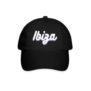 Ibiza - Baseballkappe - Schwarz/Schwarz - Vorne