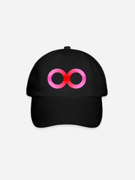 Acht Unendlichkeit 4 - Baseballkappe - Schwarz/Schwarz