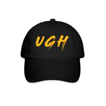 PFUI - Baseballkappe - Schwarz/Schwarz - Vorne
