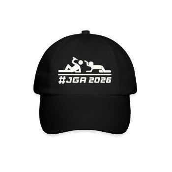 JGA 2026  - Baseballkappe - Schwarz/Schwarz - Vorne