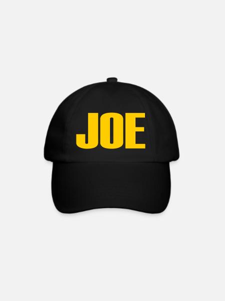 Joe - Baseballkappe - Schwarz/Schwarz