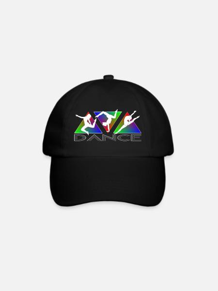 Dance - Baseballkappe - Schwarz/Schwarz