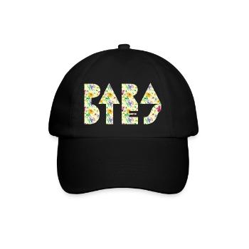 paradies wordonshirt - Baseballkappe - Schwarz/Schwarz - Vorne
