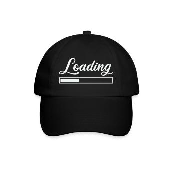 Loading - Baseballkappe - Schwarz/Schwarz - Vorne