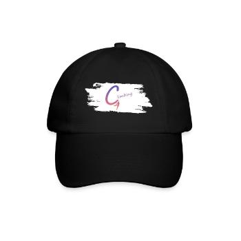 Kletterlogo Gradient - Baseballkappe - Schwarz/Schwarz - Vorne