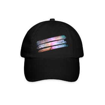 Cosmic Farbe - Baseballkappe - Schwarz/Schwarz - Vorne