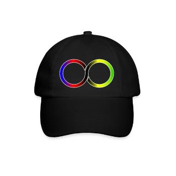 Cyclist Infinite Weltmeister - Baseballkappe - Schwarz/Schwarz - Vorne
