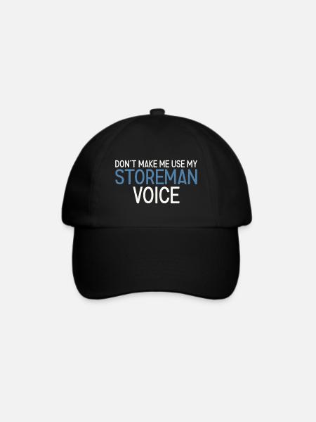 Storeman Voice - Baseballkappe - Schwarz/Schwarz