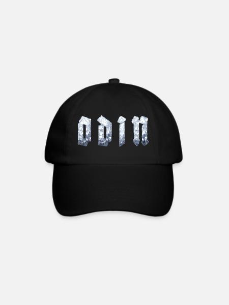 Odin - Baseballkappe - Schwarz/Schwarz