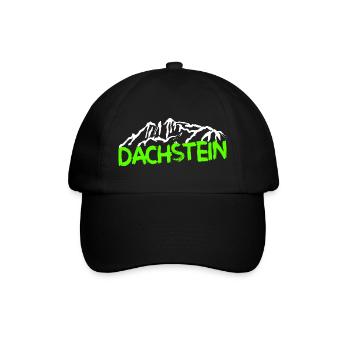 Dachstein Ramsau Souvenir Shirt - Baseballkappe - Schwarz/Schwarz - Vorne