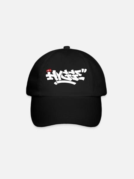 Hygge - Baseballkappe - Schwarz/Schwarz