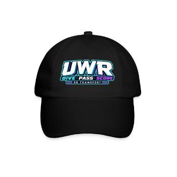 UWR Dive Score 3D TeamSport - Baseballkappe - Schwarz/Schwarz - Vorne