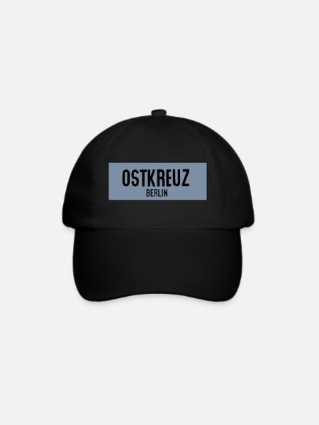 OSTKREUZ Berlin - Baseballkappe - Schwarz/Schwarz