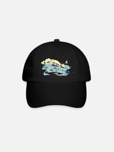 summercontest - Baseballkappe - Schwarz/Schwarz