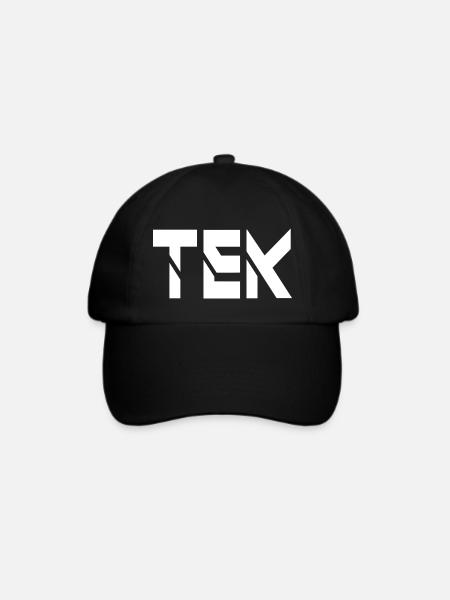 Tek - Baseballkappe - Schwarz/Schwarz