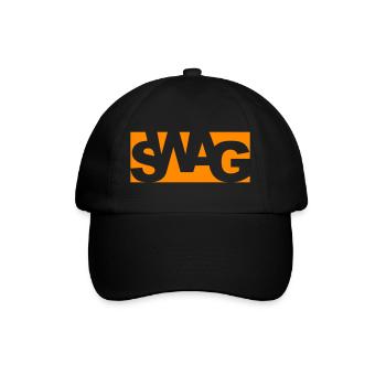 SWAG - Baseballkappe - Schwarz/Schwarz - Vorne