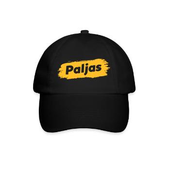 Paljas - Antwerpener Dialekt - Baseballkappe - Schwarz/Schwarz - Vorne