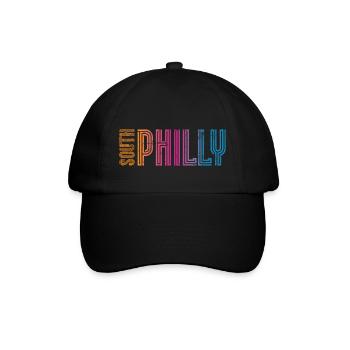 South Philly Philadelphia - Baseballkappe - Schwarz/Schwarz - Vorne