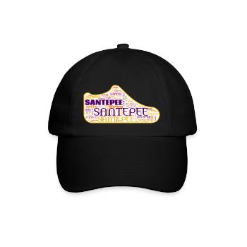 Santepee Sneaker Thema - Baseballkappe - Schwarz/Schwarz - Vorne