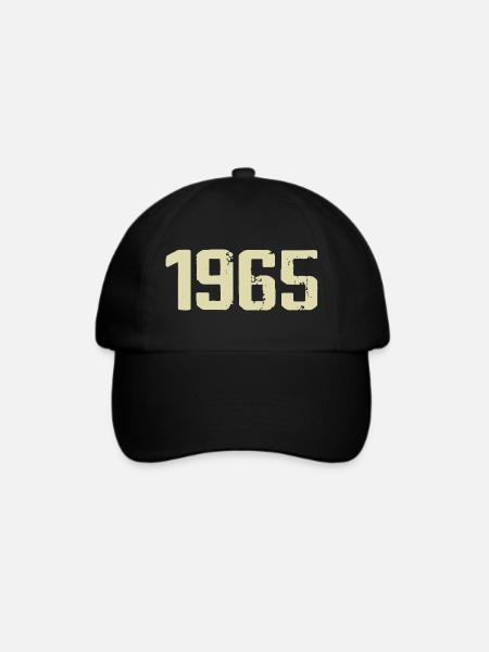 Jubiläum 1965 - Baseballkappe - Schwarz/Schwarz