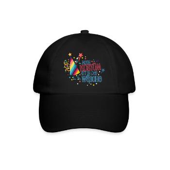 Mein Kostüm Wäsche - Baseballkappe - Schwarz/Schwarz - Vorne