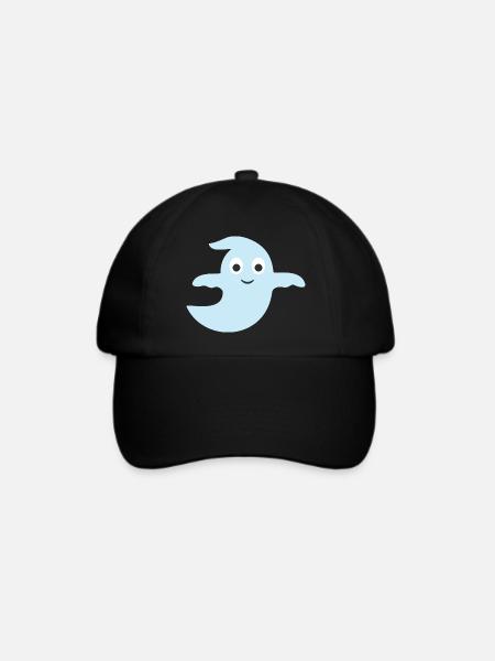 Geist - Baseballkappe - Schwarz/Schwarz