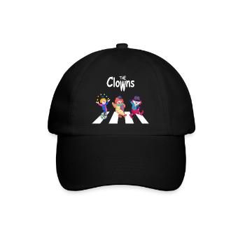 Die Clowns - Baseballkappe - Schwarz/Schwarz - Vorne