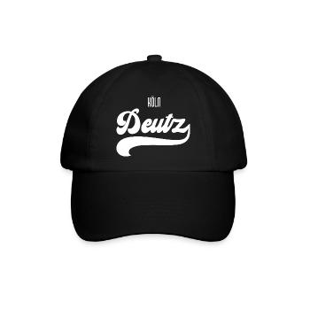 Köln Deutz - Baseballkappe - Schwarz/Schwarz - Vorne