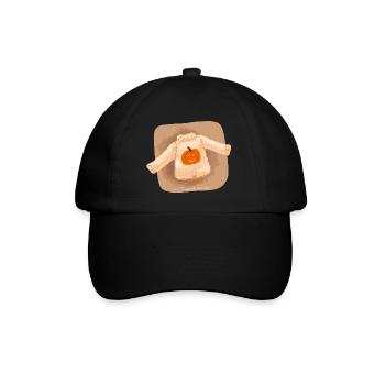 sweater weather - Baseballkappe - Schwarz/Schwarz - Vorne