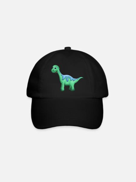 Lieber Dinosaurier. - Baseballkappe - Schwarz/Schwarz