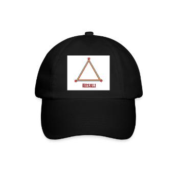 Resali Clothing 2 - Baseballkappe - Schwarz/Schwarz - Vorne